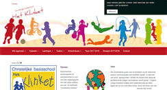 Desktop Screenshot of klinket.nl